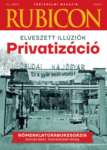 Rubicon - Privatizáció - 2025/3. akciós termékkép 1