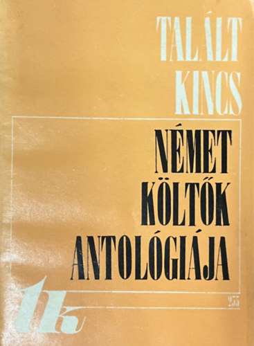 Német költők antológiája I. antikvár