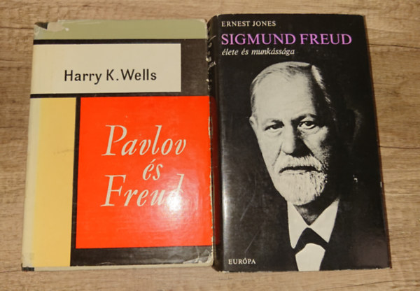 Harry K. Wells, Ernest Jones: 2 könyv Freudról: Sigmund Freud élete és munkássága, Pavlov és Freud antikvár