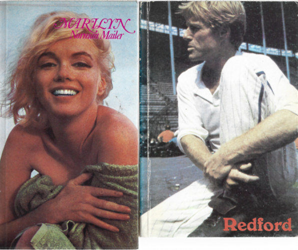 2 db könyv, Norman Mailer: Marilyn, Szentgyörgyi Rita: Redford antikvár