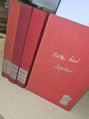 Heltai Jenő, A. A. Milne, Jack London: 4 db-os könyvcsomag, klasszikus irodalom: A 111-es+ Ifjabb+ Micsoda négy nap+ A beszélő kutya antikvár