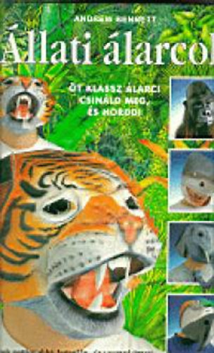 Állati álarcok - Öt klassz álarc! akciós termékkép 1