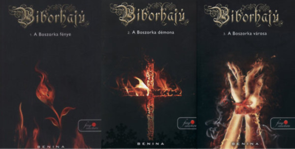 Benina, Benina: Bíborhajú sorozat 1-3. - (1. A Boszorka fénye, 2. A Boszorka démona, 3. A Boszorka városa) antikvár