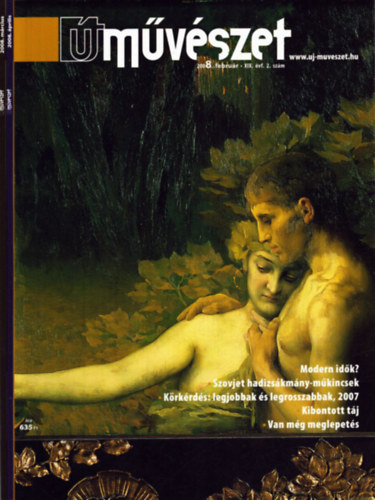 Sinkovits Péter (főszerk.): 3 db Új művészet folyóirat: 2008. február, március, április antikvár