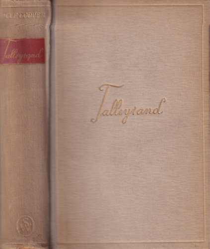 Duff Cooper: Talleyrand antikvár