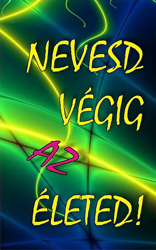 NEVESD VÉGIG AZ ÉLETED! könyv