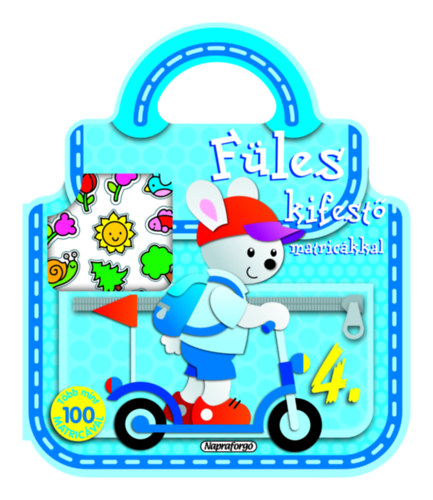 Füles kifestő matricákkal 4. - Roller akciós termékkép 1