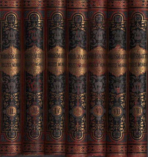 Vörösmarty Mihály: Vörösmarty összes munkái II-VIII. (Hiány: I. kötet) könyv