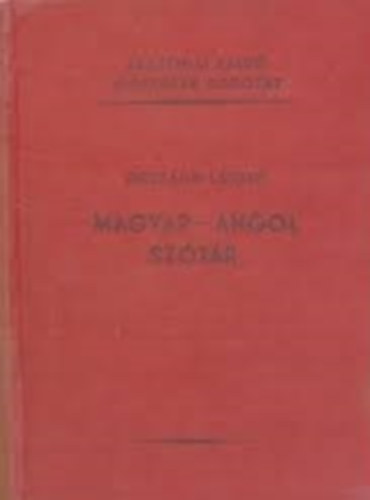 Országh László, Magay Tamás: Magyar-angol szótár antikvár