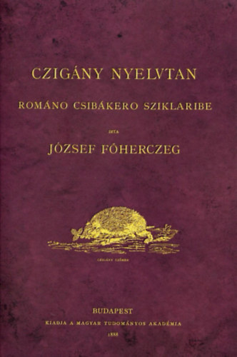 József főherczeg: Czigány nyelvtan könyv
