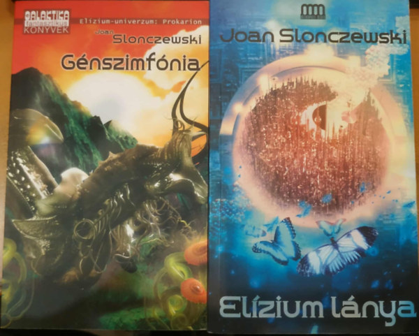 Joan Slonczewski: 2 db Joan Slonczewski: Elízium-univerzum: Génszimfónia + Elízium lánya antikvár