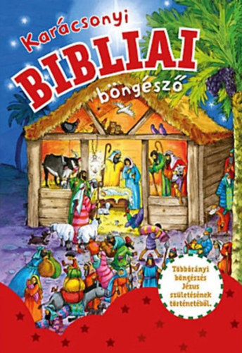 Karácsonyi bibliai böngésző könyv