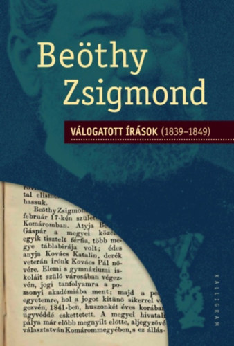Beöthy Zsigmond: Válogatott írások (1839-1849) könyv
