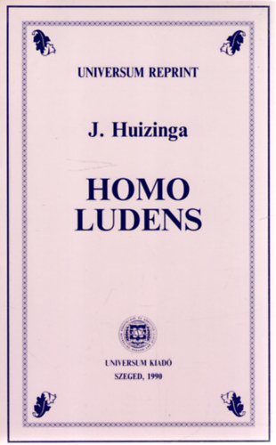 J. Huizinga: Homo ludens antikvár