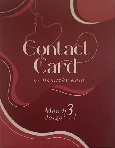 Contact Card by Bánitzky Kata - Mondj 3 dolgot...! játékkártya
