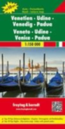 freytag & berndt Straßenkarte Venetien - Udine - Venedig - Padua 1:150.000 idegen