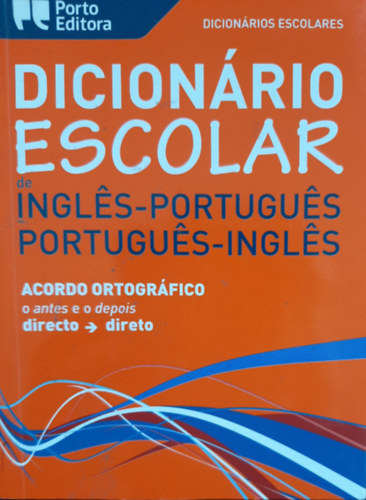 Dicinário Escolar Inglés-Portugués, Portugués-Inglés antikvár