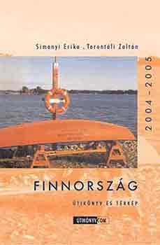 Simonyi Erika; Torontáli Zoltán: Finnország útikönyv és térkép 2004-2005 antikvár