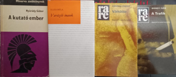 Mándy Iván, András László, Illés Béla, Nyárády Gábor: 20. századi magyar regények könyvcsomag antikvár