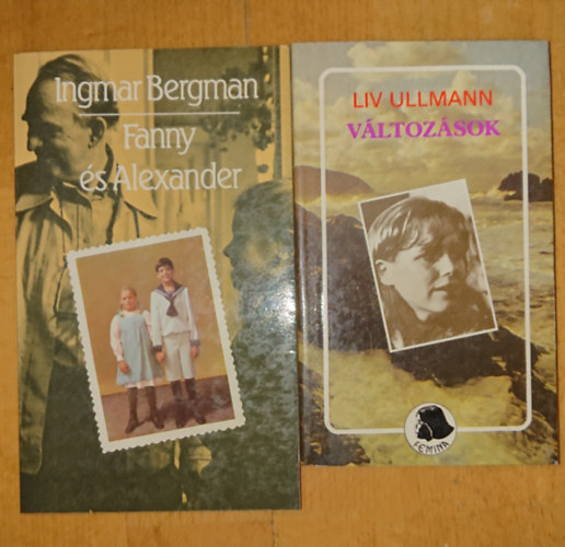 Liv Ullmann, Ingmar Bergman: 2 könyv a modern filmművészet meghatározó alkajairól: Fanny és Alexander, Változások antikvár