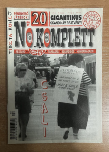 Böröcz Nándor (szerk.): No Komplett 20. antikvár