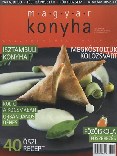 Magyar konyha - 2013. október - 37. évfolyam 10. szám könyv