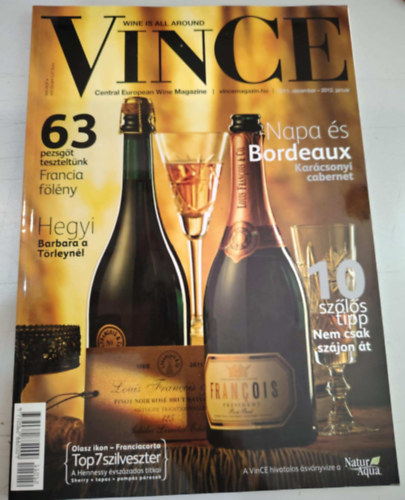 Vince Magazin - 2011 december antikvár