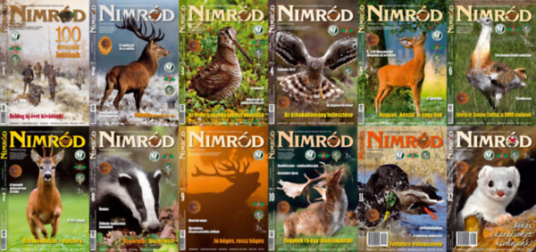 Nimród Vadászújság TELJES 2012. évfolyam: 2012.01. + 2012.02. + 2012.03. + 2012.04. + 2012.05. + 2012.06. + 2012.07. + 2012.08. + 2012.09. + 2012.10. + 2012.11. + 2012.12. antikvár