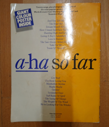 A-ha: A-ha - so far - All teh Songs fromm both albums antikvár