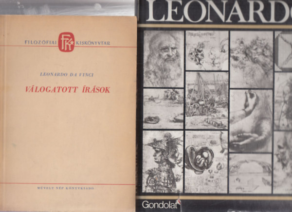 Leonardo Da Vinci, Richard Friedenthal: Válogatott írások + Leonardo (2 mű) könyv