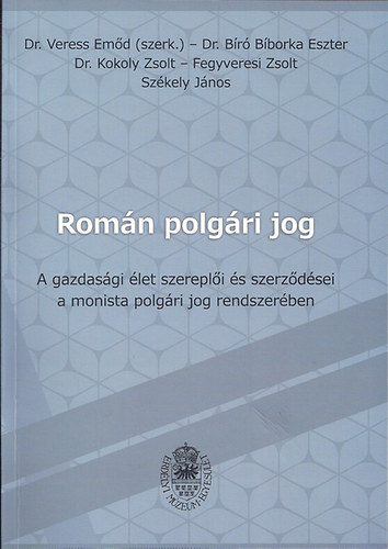 Román polgári jog könyv