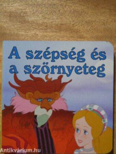 Walt Disney: Szépség és a szörny (minikönyv) antikvár