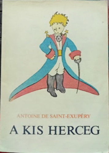 Antoine de Saint-Exupéry: A kis herceg - SLPX 13837 bakelit lemez mellé kiadott 20 oldalas füzet antikvár