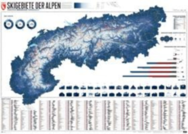 Bragin, Lana - Spiegel, Stefan: 581 Skigebiete der Alpen idegen