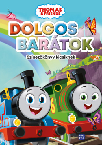 Thomas - Dolgos barátok - Színezőkönyv a legkisebbeknek akciós termékkép 1