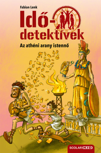 Fabian Lenk: Az athéni arany istennő - Idődetektívek 27. antikvár
