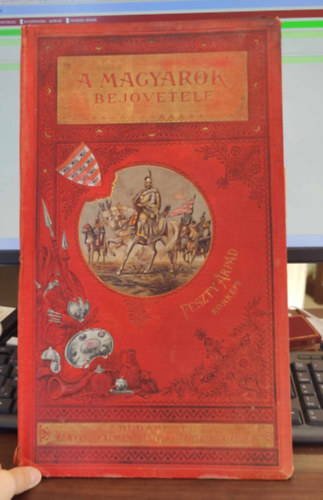 A magyarok bejövetele - Feszty Árpád körképe 18-adrét hajtva antikvár