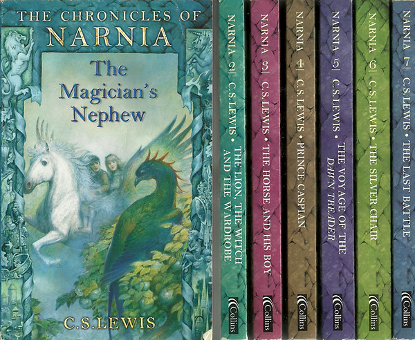 C.S Lewis: NARNIA - The complete chronicles of Narnia 1-7 books idegen