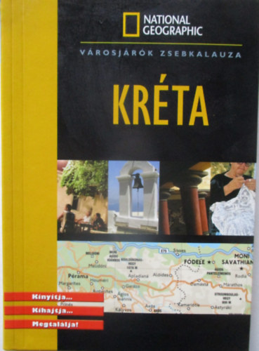 Kréta (National Geographic városjárók zsebkalauza) antikvár