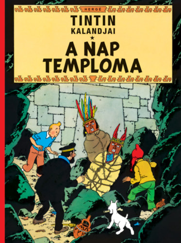 Hergé: Tintin kalandjai 14. - A Nap temploma könyv