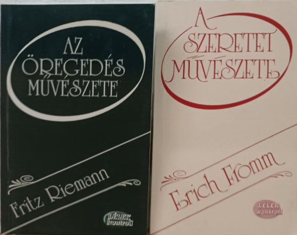 Erich Fromm, Fritz Riemann: Lélek kontroll könyvcsomag antikvár
