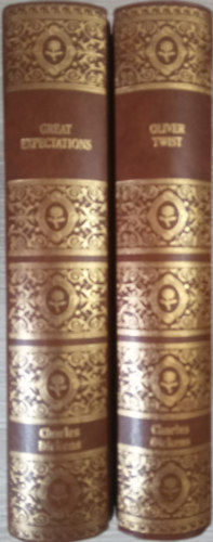 Charles Dickens: Két angol nyelvű regény: Great expectations + Oliver Twist antikvár
