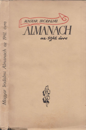 Magyar Irodalmi Almanach az 1941. évre antikvár
