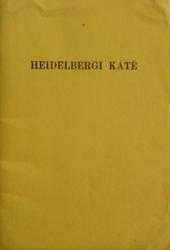 Heidelbergi Káté antikvár