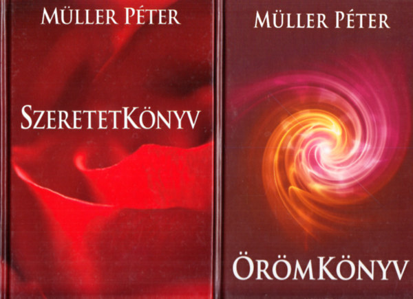 Müller Péter: Örömkönyv + Szeretetkönyv (2 kötet 📚) antikvár