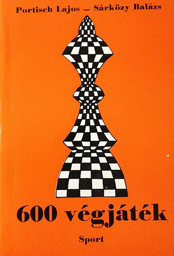 Portisch-Sárközy: 600 végjáték antikvár