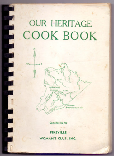 Pikeville Woman's Club: Our Heritage Cook Book (Örökségünk szakácskönyve) antikvár