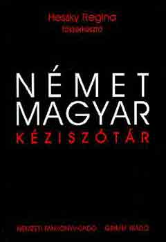 Hessky Regina: Német-magyar kéziszótár antikvár
