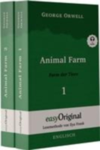 Orwell, George: Animal Farm / Farm der Tiere - 2 Teile (Buch + 2 MP3 Audio-CD) - Lesemethode von Ilya Frank - Zweisprachige Ausgabe Englisch-Deutsch idegen