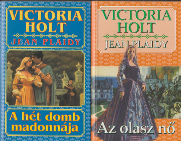 Victoria Holt: A hét domb madonnája + Az olasz nő - Victoria Holt könyvek antikvár